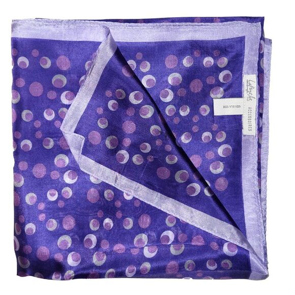 New Genuine 100% Mulberry Silk Scarf 38"x38" Large Square Shawl Wrap SADA0013 - Picture 4 of 6
